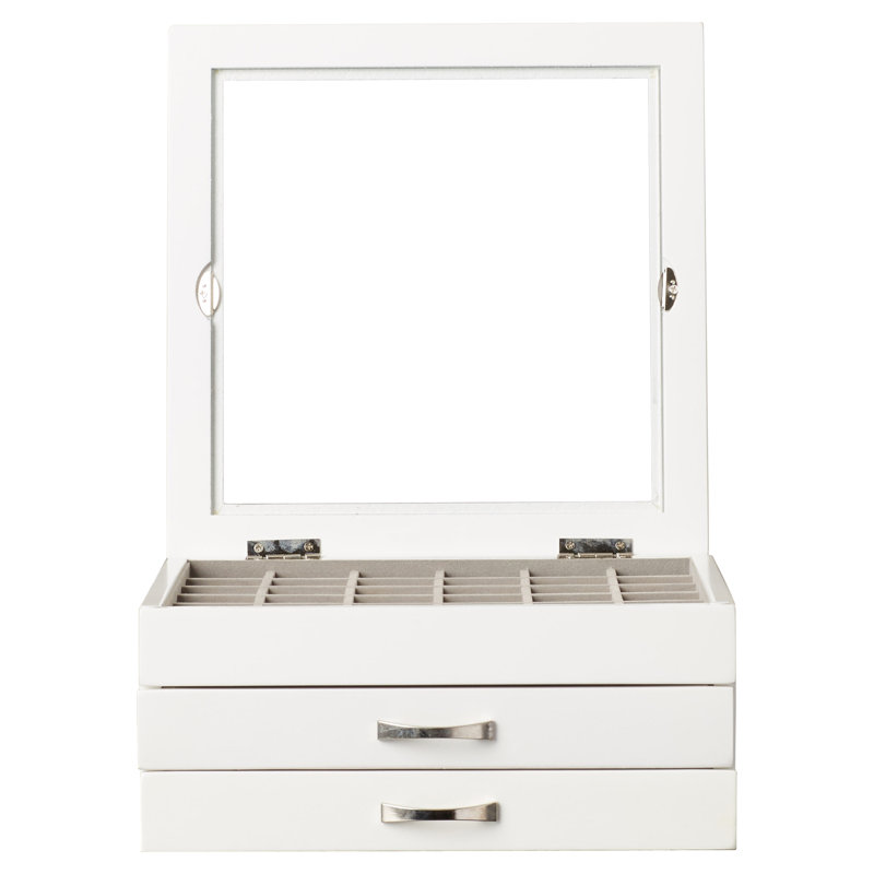 Wrought Studio Dupont Jewelry Box + Drawers & Reviews Wayfair